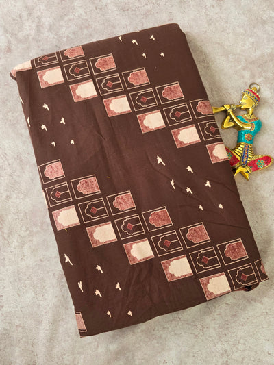 Jaipuri pure cotton running material -JA874