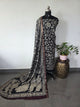 Kalahasthi Kalamkari-inspired Assam silk set - AS131