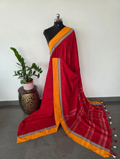 Malai cotton West Bengal saree - BB215