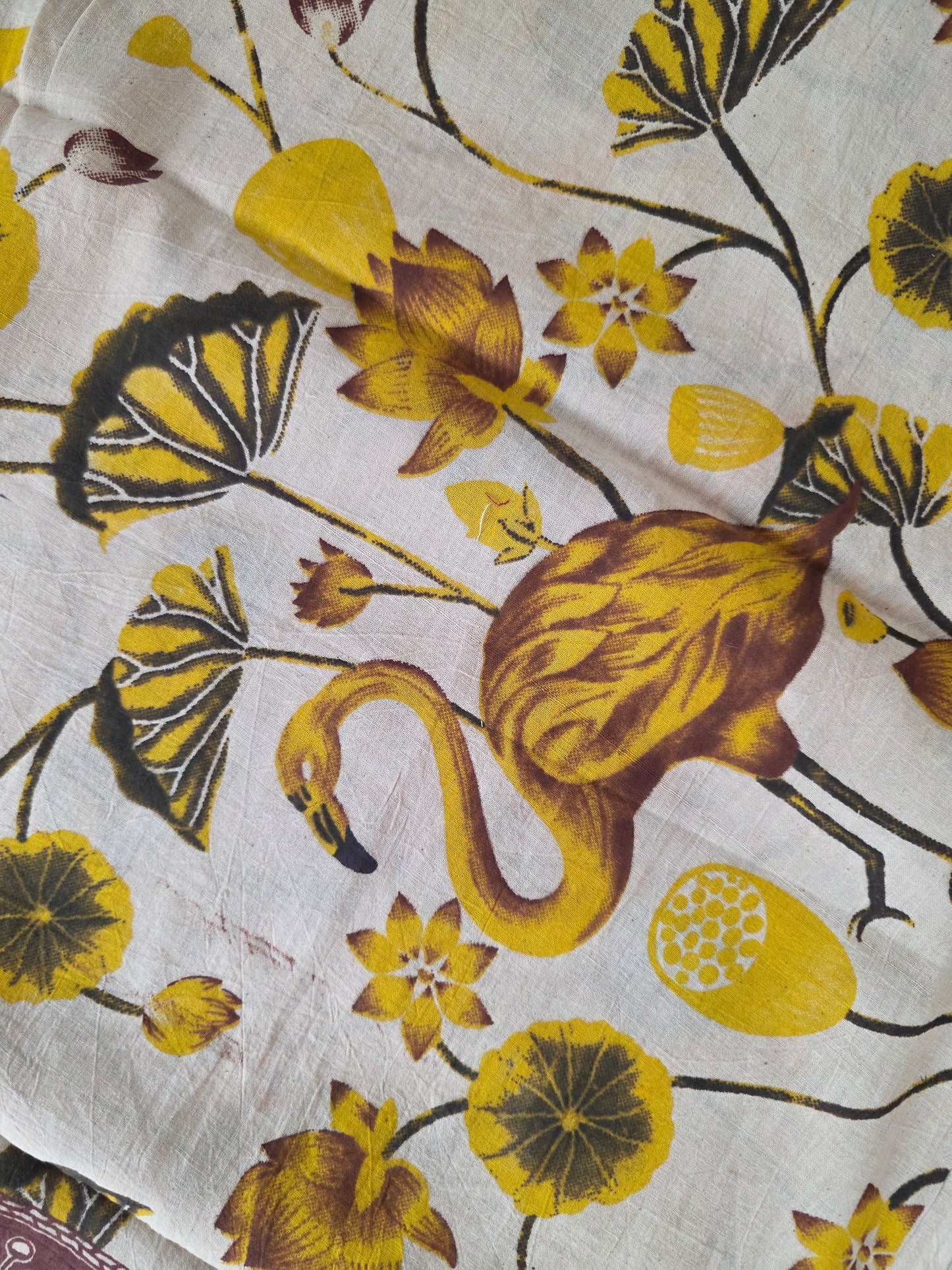 Pure Kalamkari Cotton Salwar Set (2.5 Metres) - Ak341