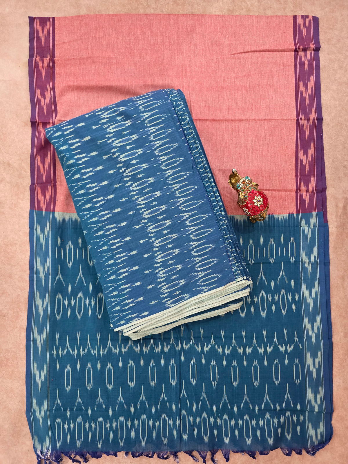 Pochampally ikkat cotton set -WW304