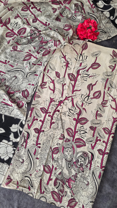 Pure kalamkari cotton salwar (2 pc set) - AK125