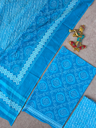 Jaipuri cotton salwar set - JA622
