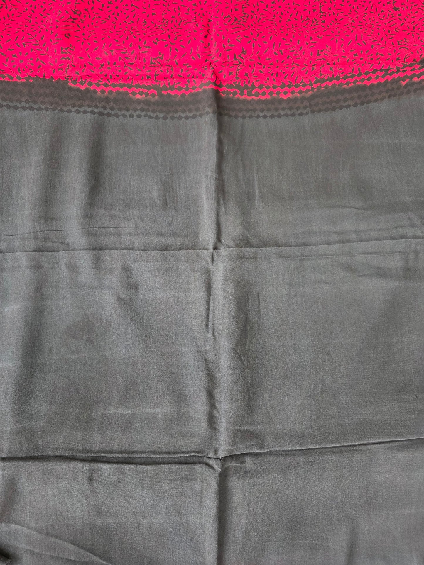 Handblock georgette salwar set - GE197