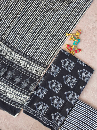 Jaipuri cotton salwar set - JA620