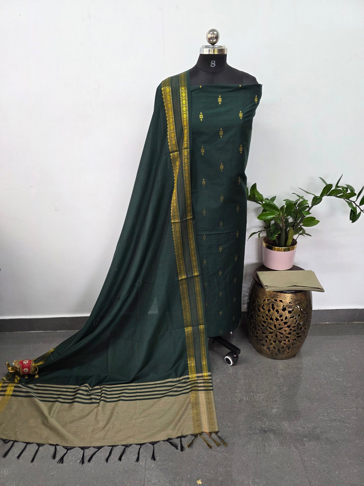 Softy silk jari butta set - RW21