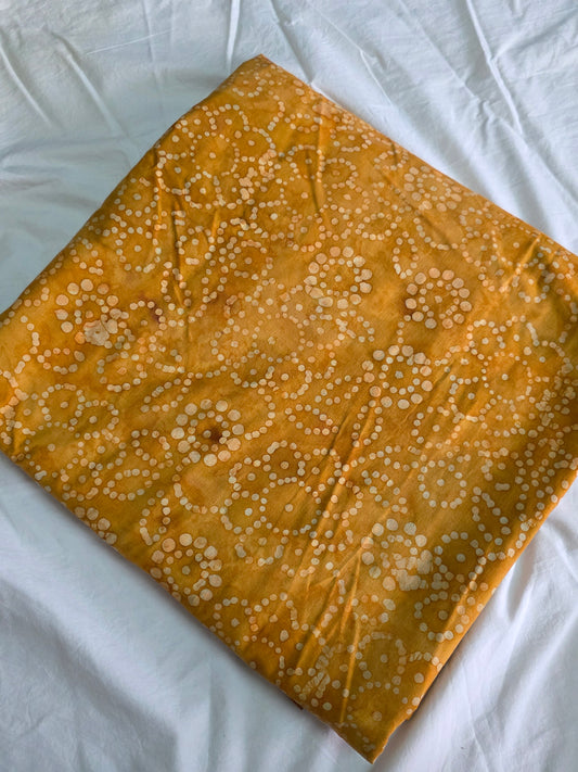 Handcrafted batik cotton running material (0.5 mtrs )- HB28