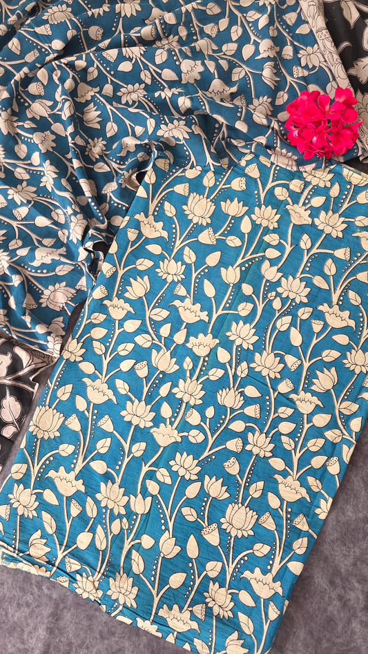 Pure kalamkari cotton salwar ( 2 pc set ) - AK114