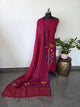 Handloom zari Checked Mul cotton paithani jamdhani set - JMM308