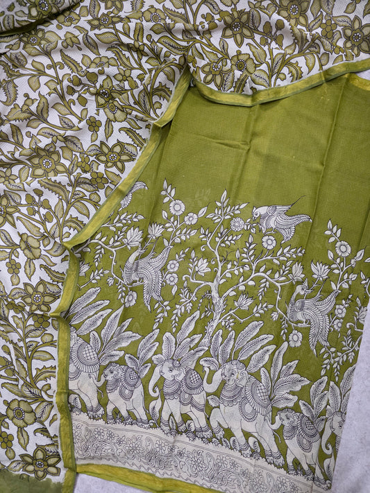 Kota kalamkari set (2 pc set )- RV140