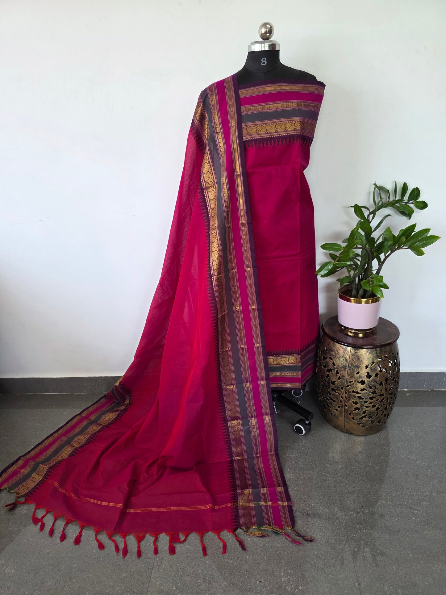 Premium chettinadu cotton salwar set - CK92