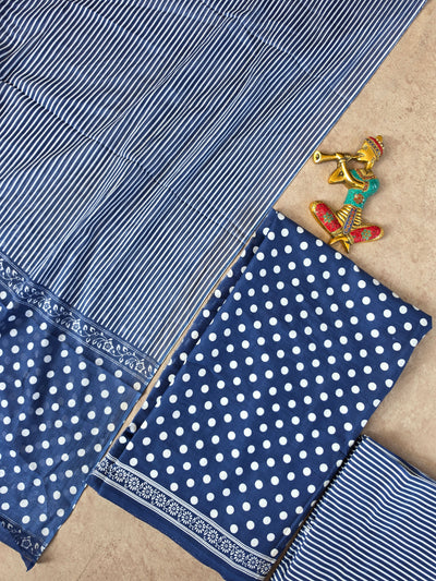 Jaipuri cotton salwar set - JA627
