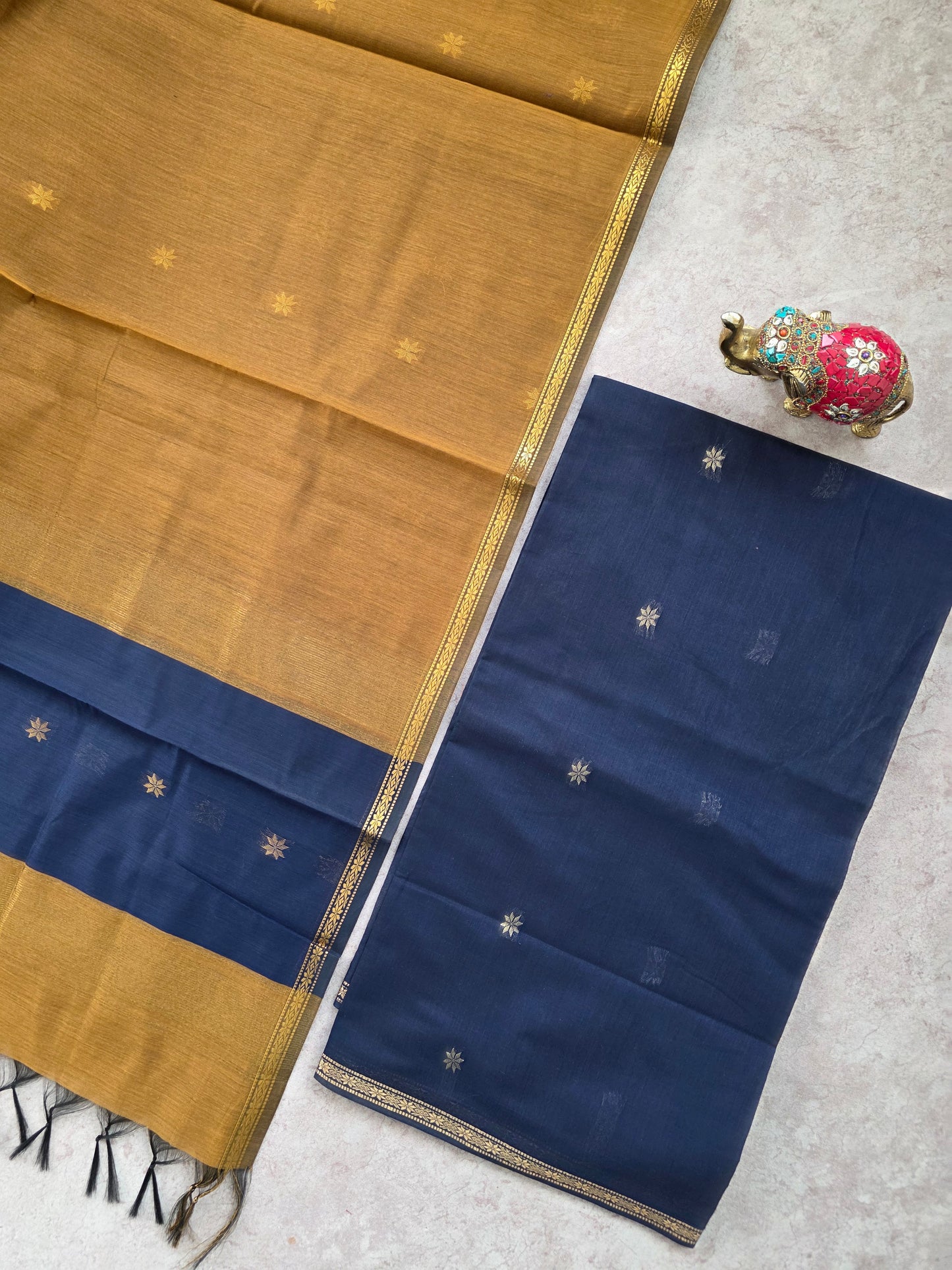 Semi Maheshwari silk salwar set - SM84