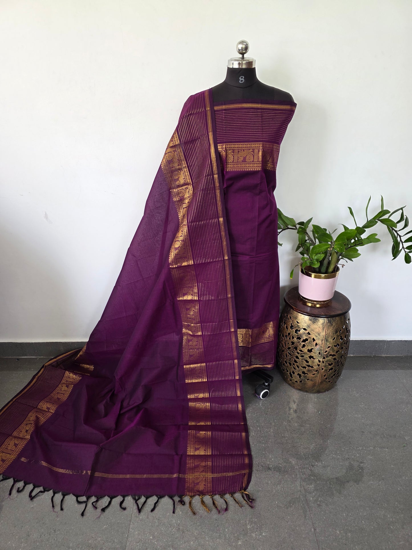 Premium chettinadu cotton salwar set - CK178