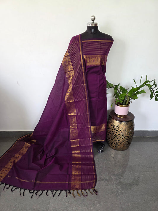 Premium chettinadu cotton salwar set - CK178