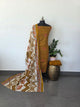 Elephant satin cotton salwar set - mustard CLA43