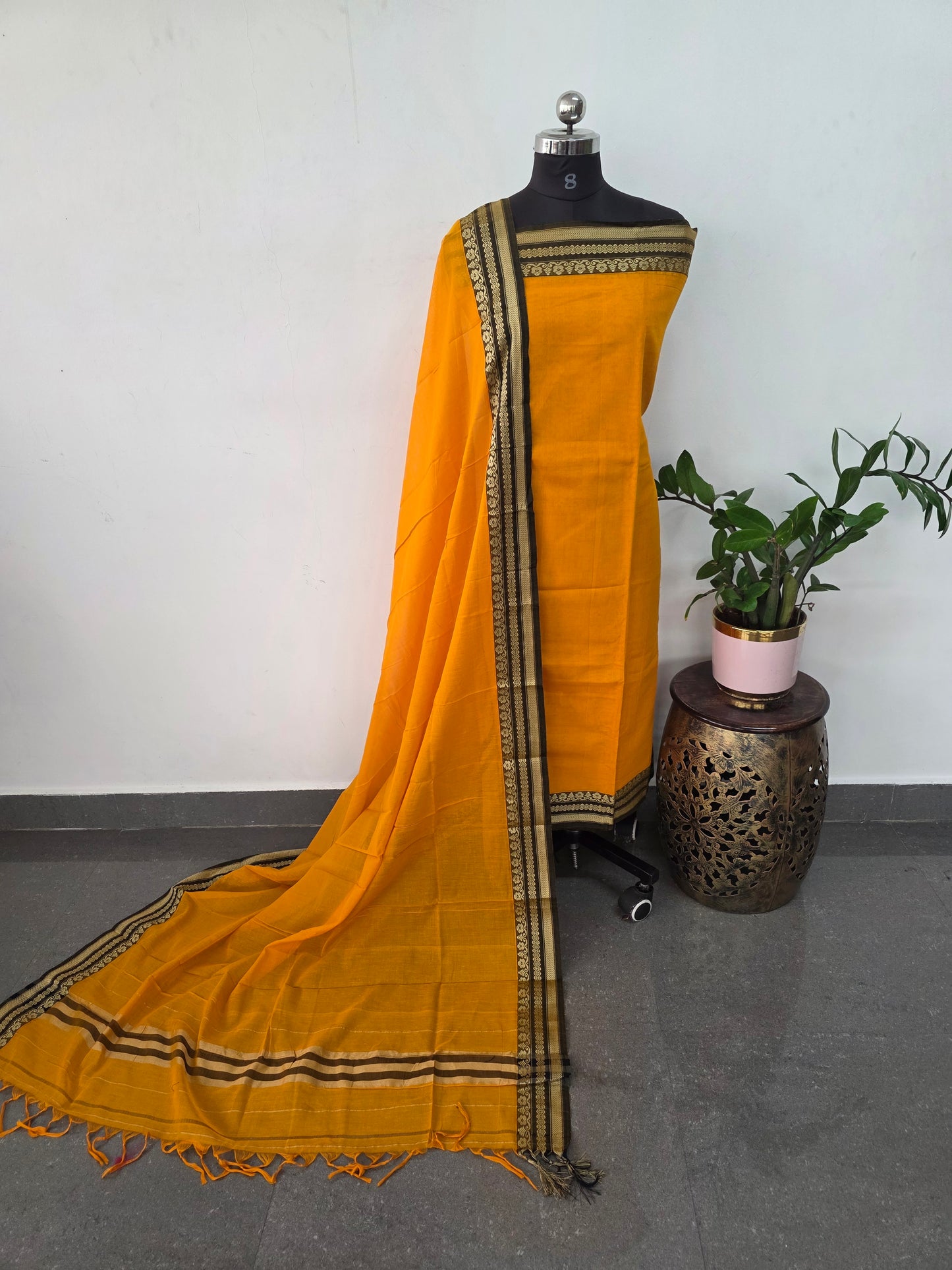 Mercerised narayanapet salwar set (4.5 meters)-NA537