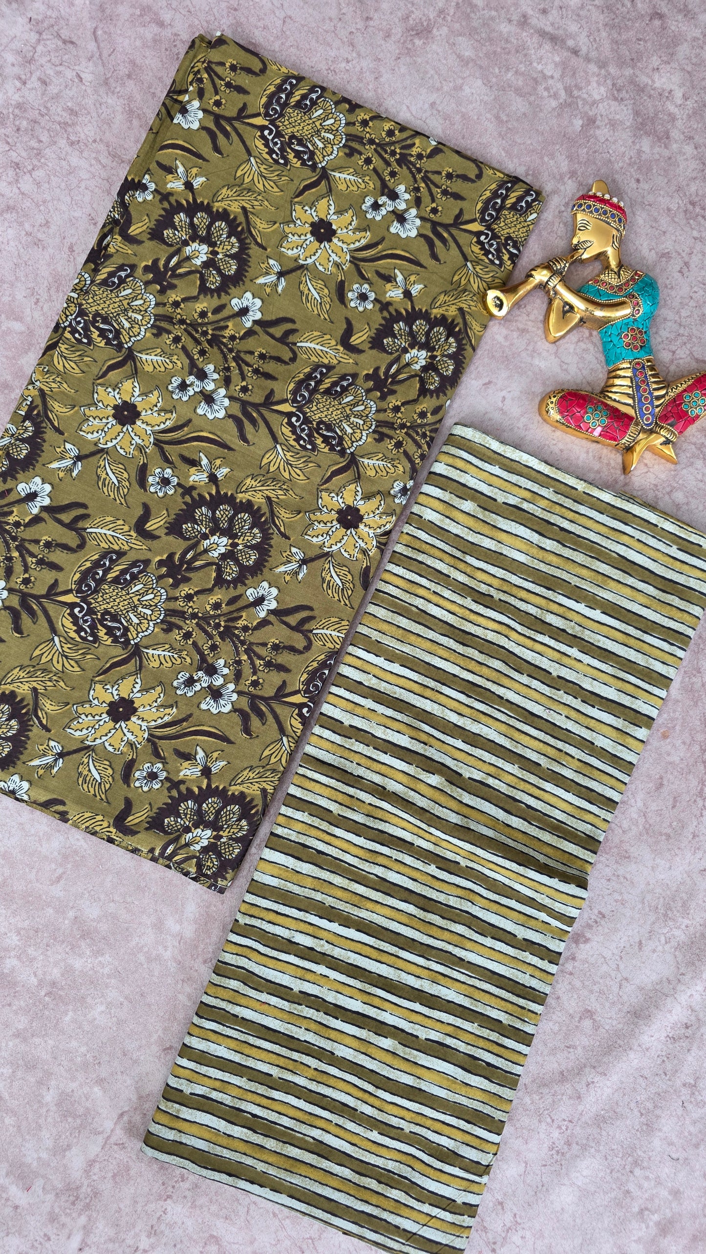 Jaipuri pure cotton cords set - JA849