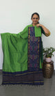 Pochampally sico set with ikkat damn -SD442