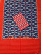 Ikkat cotton with Handloom Mercerised ikkat duppatta - WW800