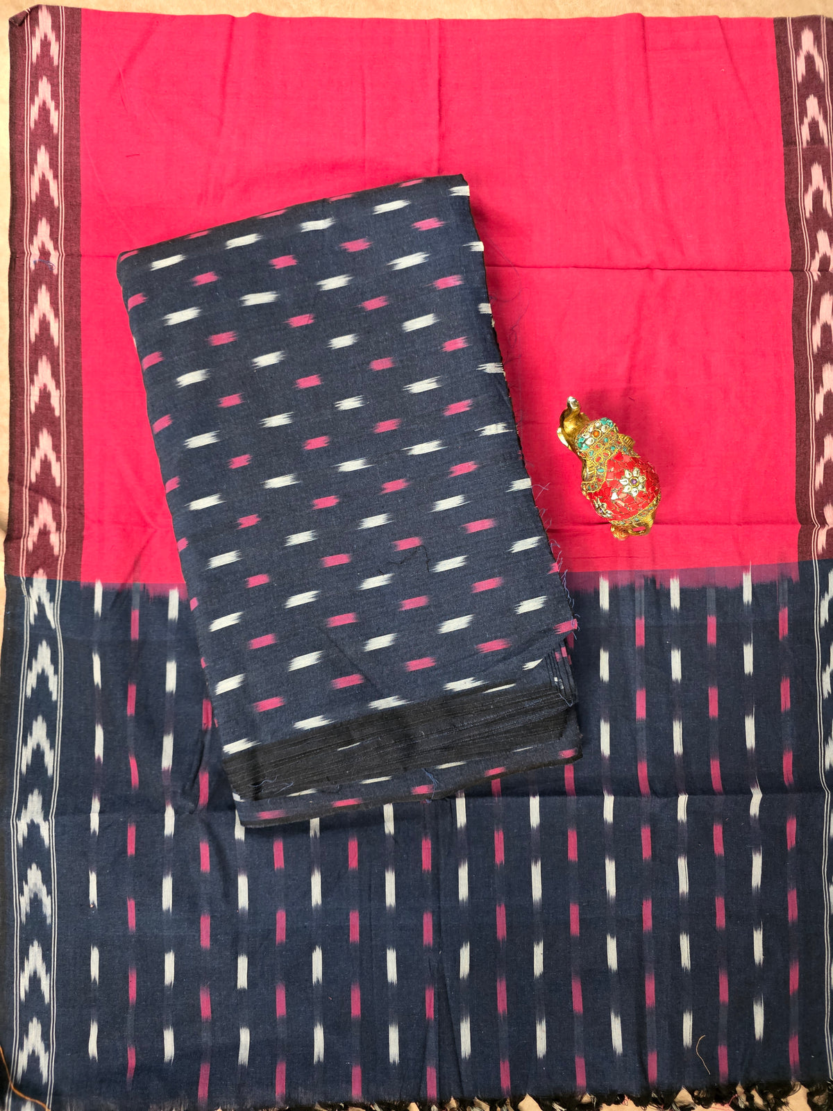 Pochampally ikkat cotton set -WW352