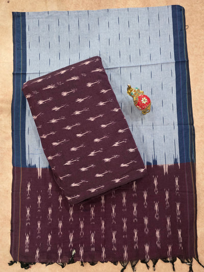 Pochampally ikkat cotton set -WW325
