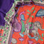 Kalahasthi Handcrafted Penkalamkari bangalore silk set -KH251