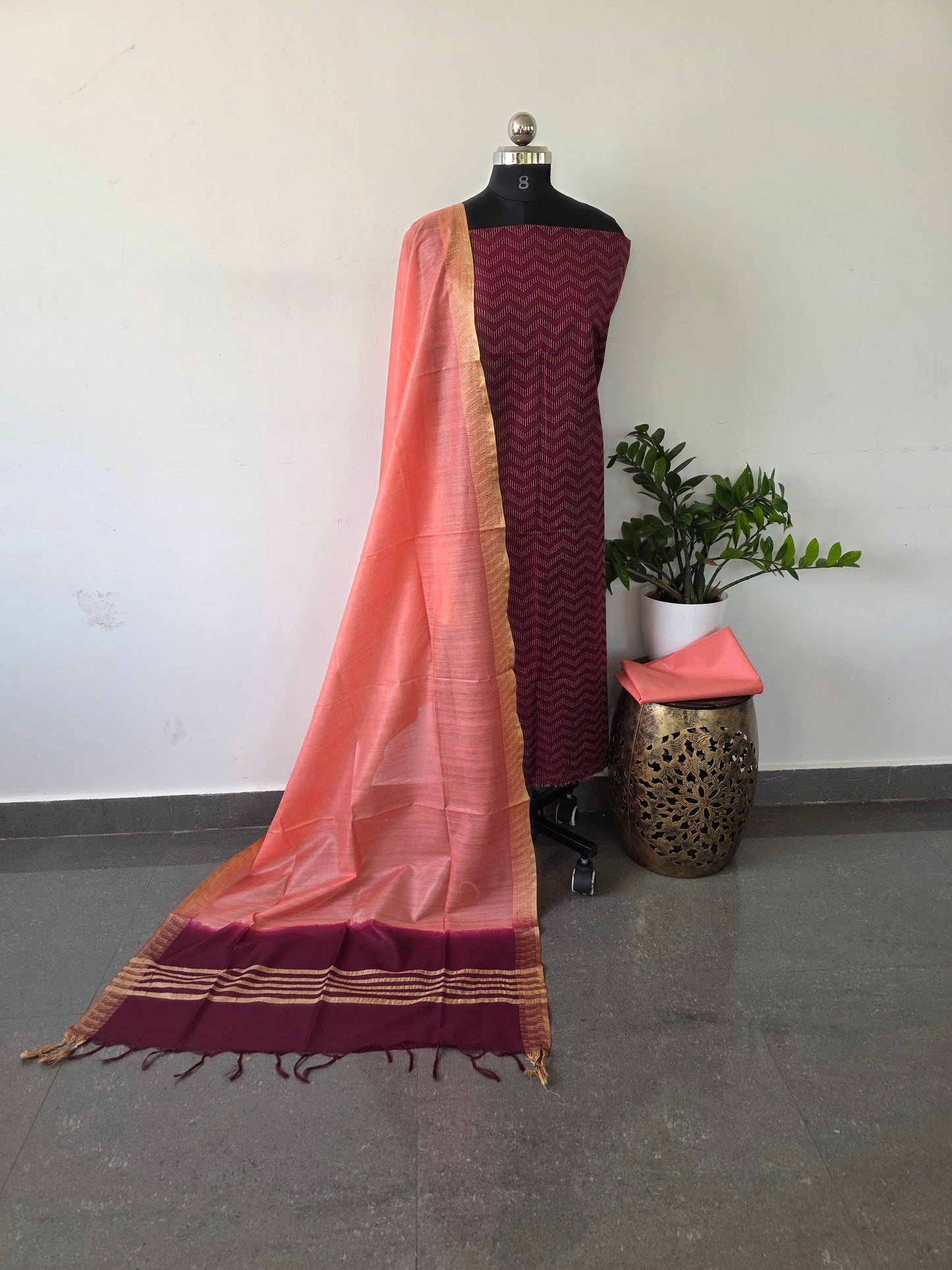 Bhagalpuri salwar set  - BK26