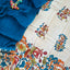 Penkalamkari- inspired Chennuri pure kalamkari silk set - AK140