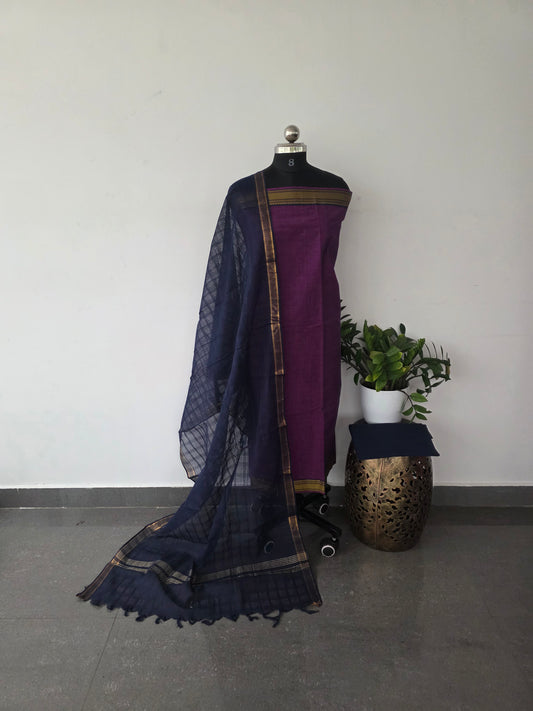 Pure handloom cotton set  -363