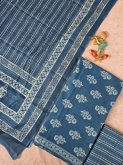 Jaipuri cotton salwar set - JA623