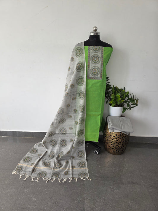 Handloom cotton set -DS118
