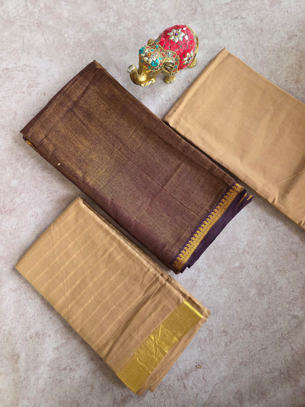 Madurai sungudi Tissue zari vari salwar set -MS116