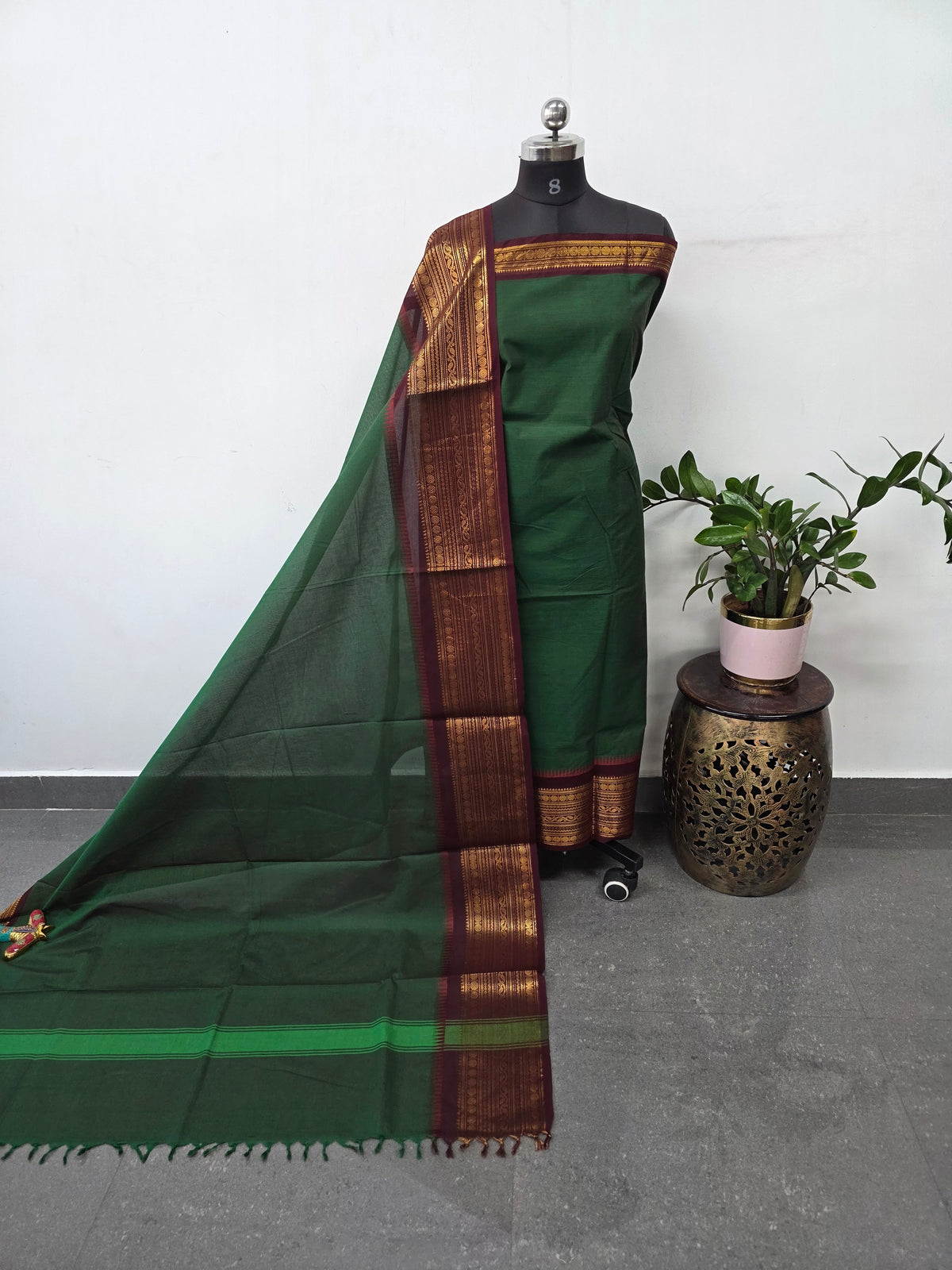 Premium chettinadu cotton salwar set - CK191