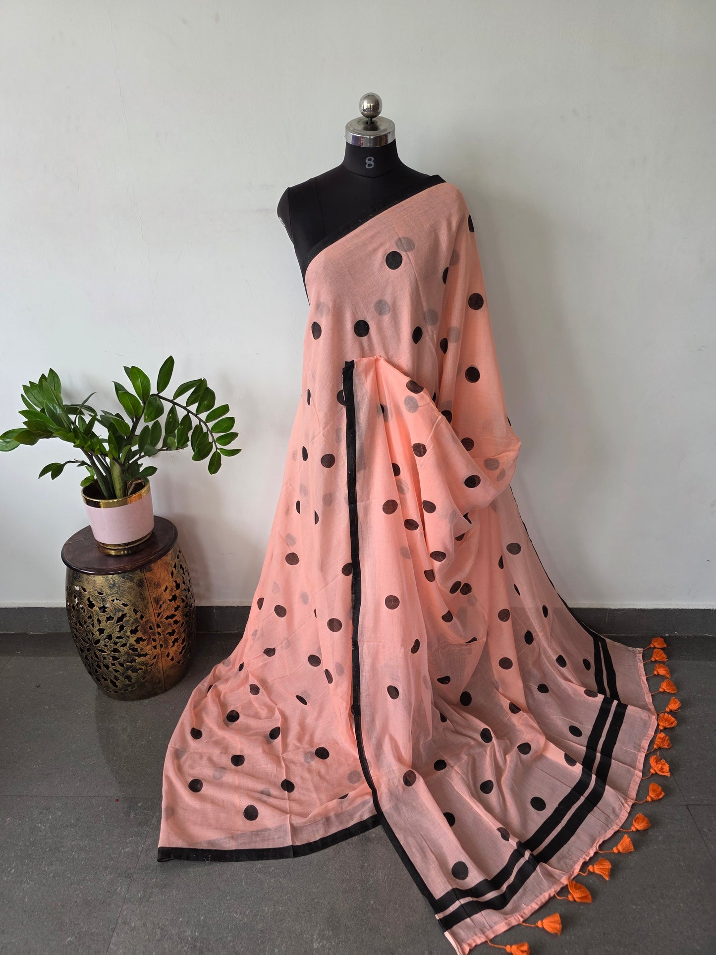 Malai cotton  West Bengal saree - BB507