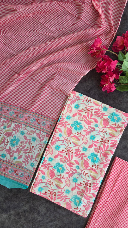 Jaipuri pure cotton set - JA164