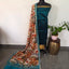 Handloom mangalagiri silk top with pure mangalagiri digital silk shawl - ML33