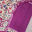 Gap border Checked chennuri kalamkari silk set-AK623