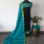Madurai sungudi zari kattam salwar set (Blue)-MS121