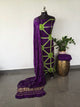 Handcrafted clap-dyed bandhani modal salwar set - BN95