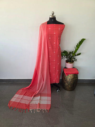 Prewashed Pure handloom south cotton set -HJ7