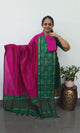 Pochampally sico set with ikkat damn -SD402