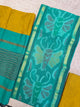 Pochampally sico set with ikkat damn -SZ392
