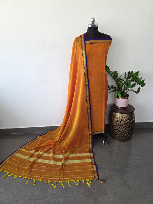 Mercerised  narayanapet salwar set  (4.5 meters)- NA177