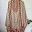 Penkalamkari inspired Muslin silk set-VM43