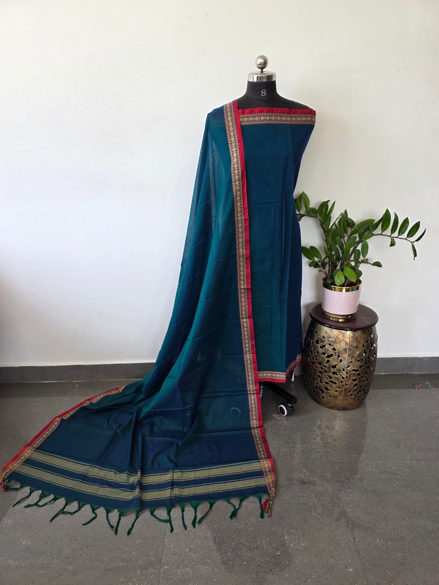 Mercerised  narayanapet salwar set  (4.5 meters)- NA344