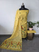 Premium silk cotton jamdhani set-AV371