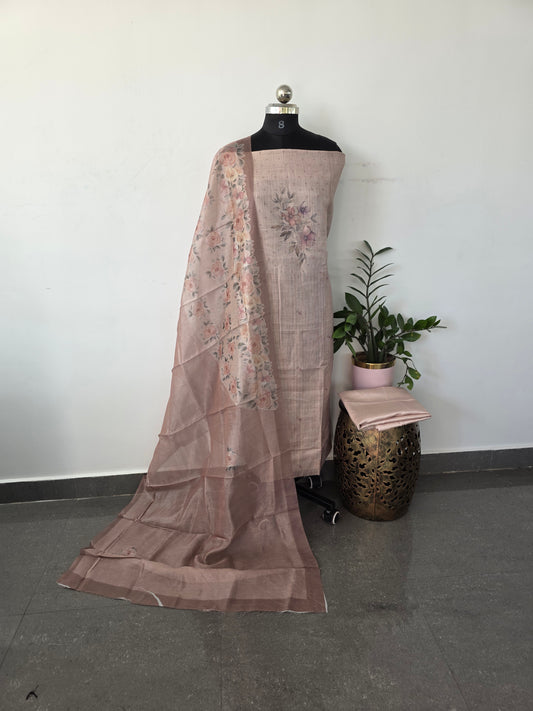 Fancy tissue silk set - 9