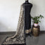 Gap border Checked chennuri kalamkari silk set-AK620