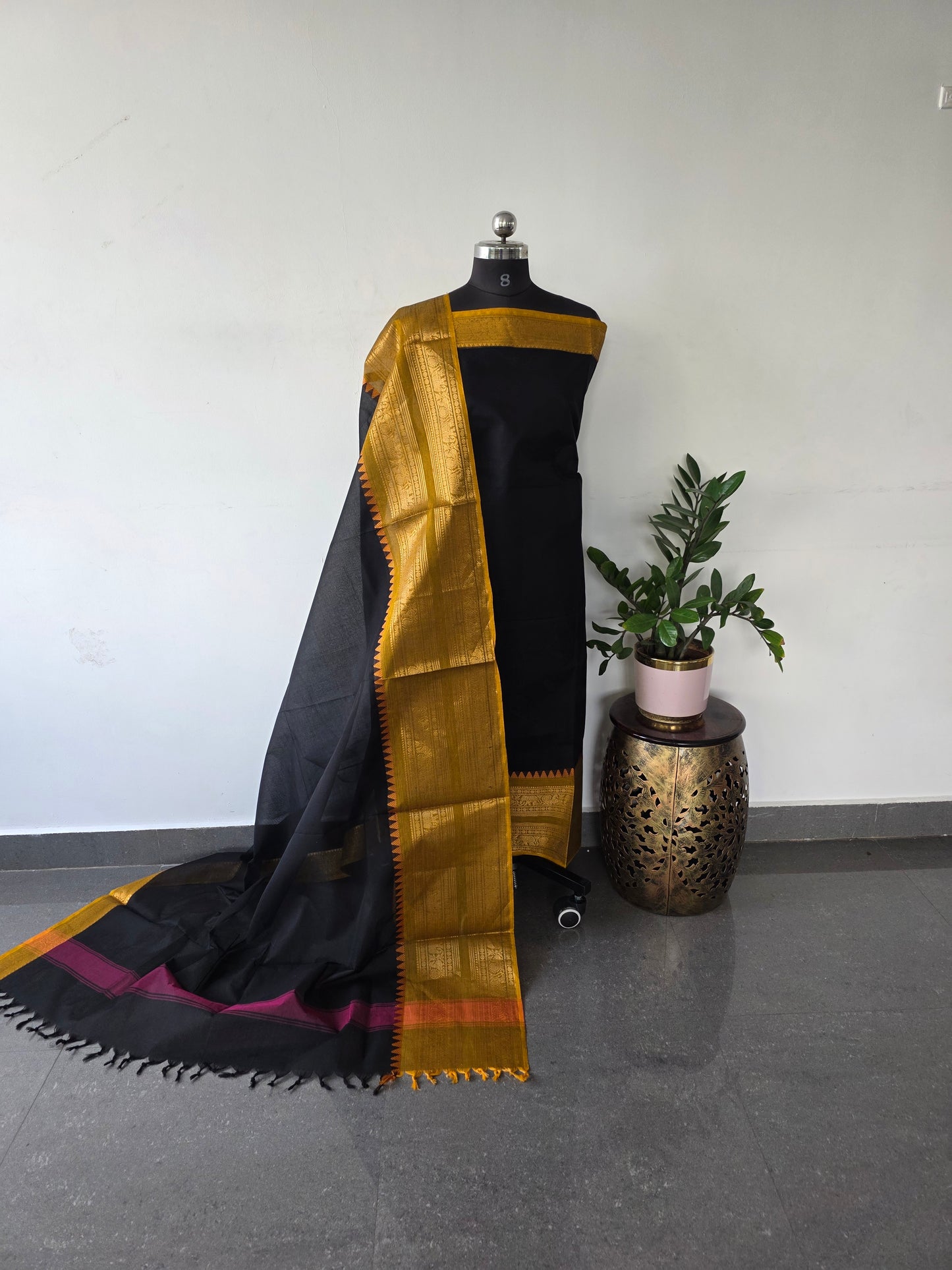 Premium chettinadu cotton set - DU39